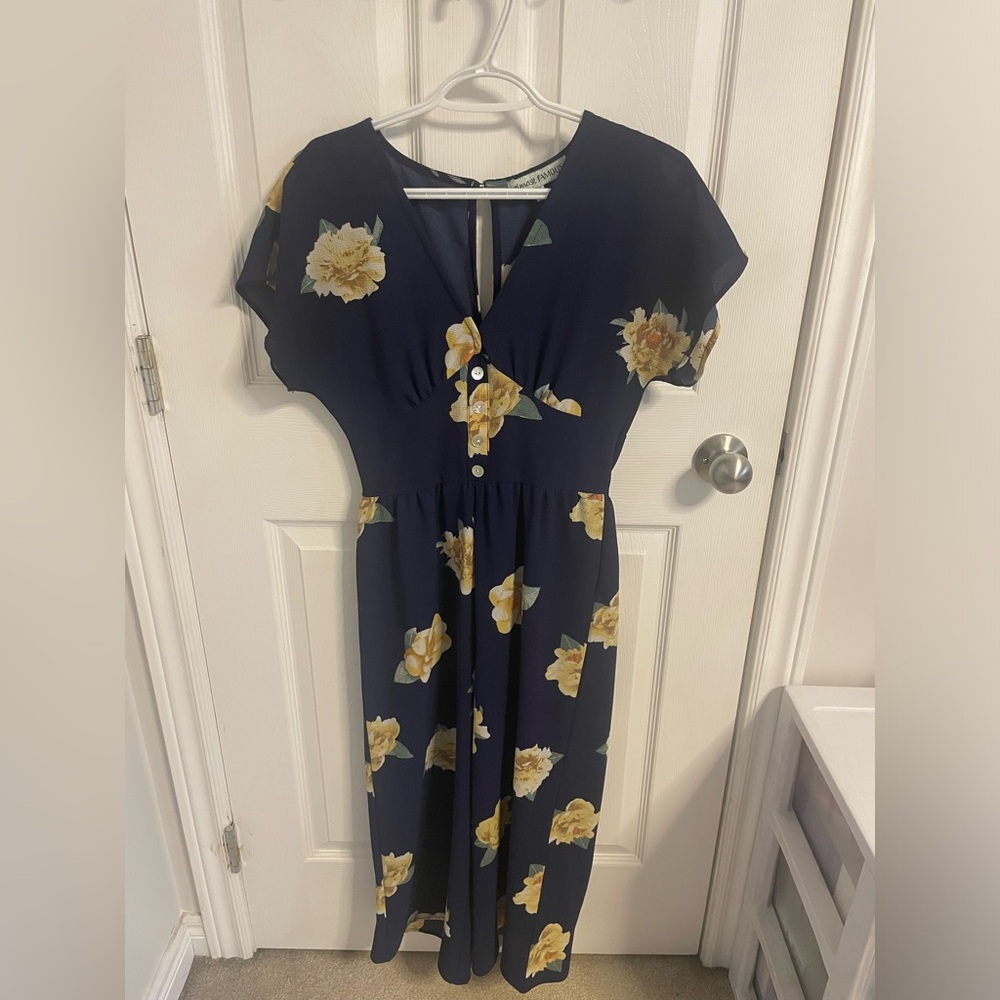 Floral jumpsuit